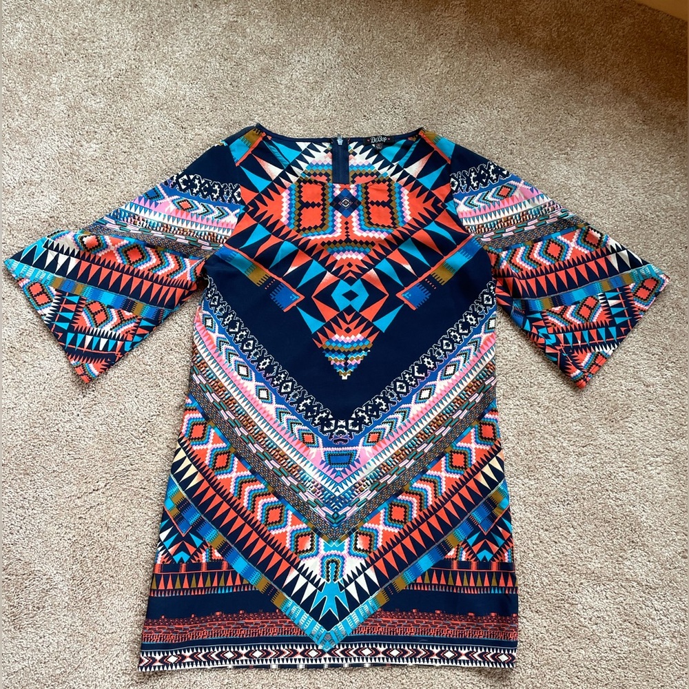 Western print tunic!